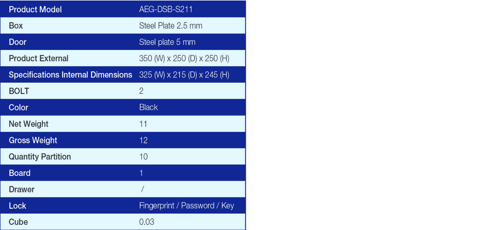 SDL-A100 Product Specifications