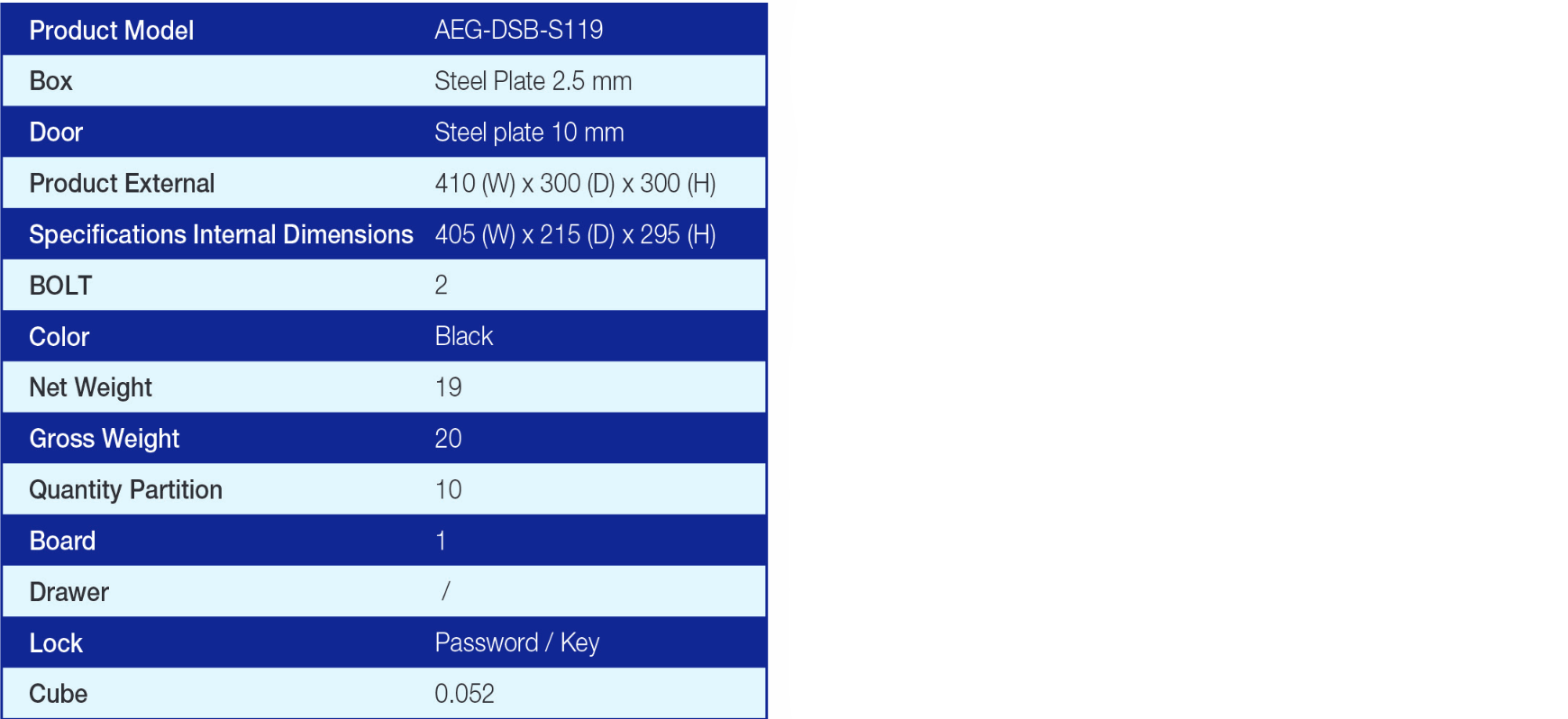 SDL-A100 Product Specifications